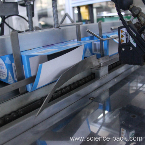 Automatic Cookies and Snack Box Packing Machine